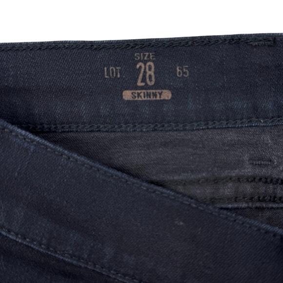 GUCCI Appliqué Black Butterfly Skinny Denim Jean Sz 28 - Picture 8 of 9